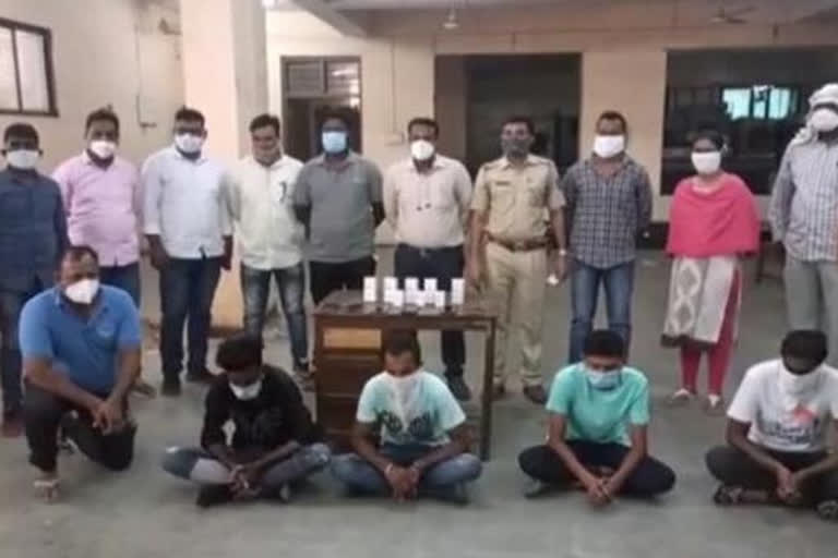 one accused arrested for blacmarketing of remdesivir in amravati