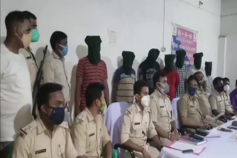 7 accused arrested in jamtara