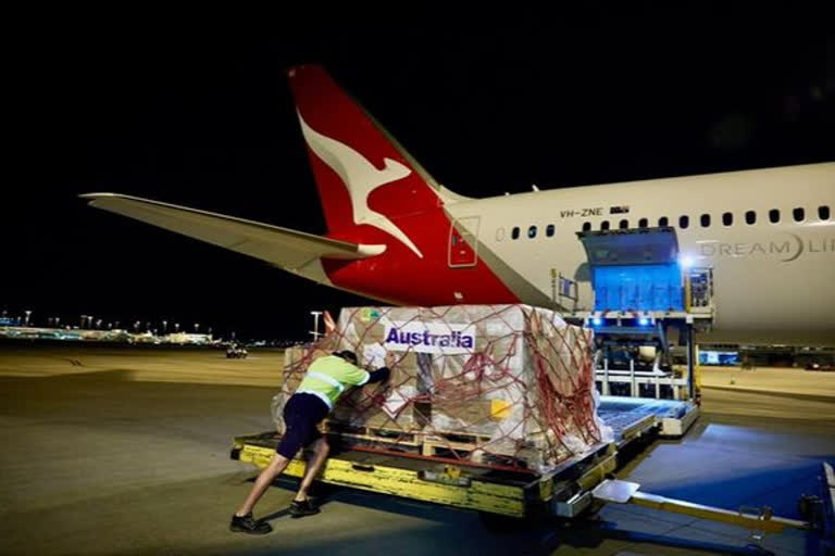 once again Australia sent medical support to India