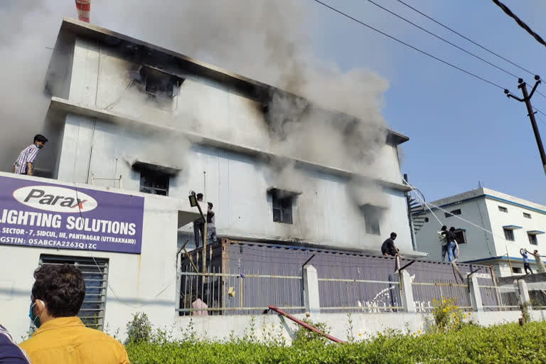 Fierce fire in APS lighting solution factory in Rudrapur