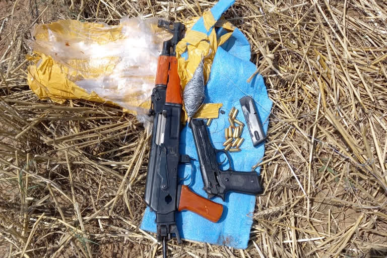 samba: Arms and ammunition recovered