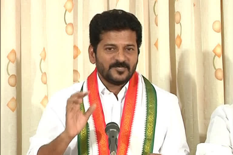 congress mp revanth reddy tweet