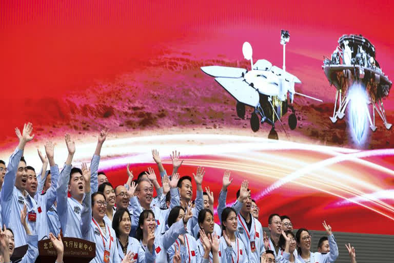 China lands spacecraft on Mars