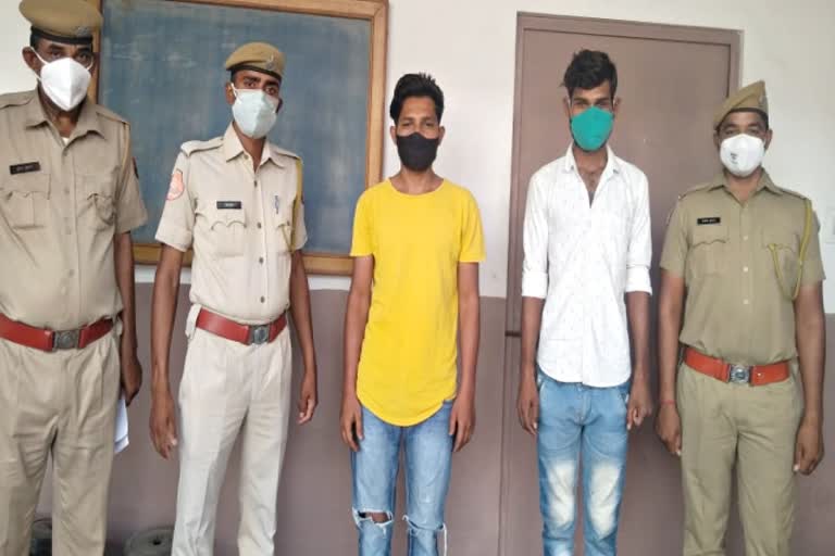 two robberies arrested for stealing  industrial factory in Jhotwara  Jhotwara news  jaipur news  झोटवाड़ा न्यूज  जयपुर न्यूज  इंडस्ट्रियल फैक्ट्री में चोरी  चोरी  chori  crime news  crime in rajasthan