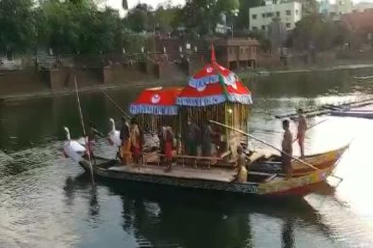 lingaraj chandan jatra started