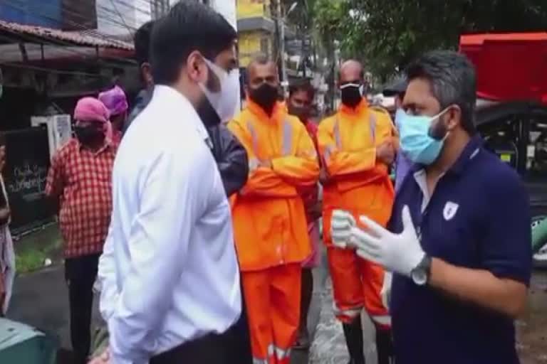 എറണാകുളം നഗരത്തിൽ വെള്ളക്കെട്ട്  rain havoc  kerala flood  kerala rain news  kerala weather updates  rain havoc ernakulam city  കലക്ടർ എസ്.സുഹാസ്  collector s suhas