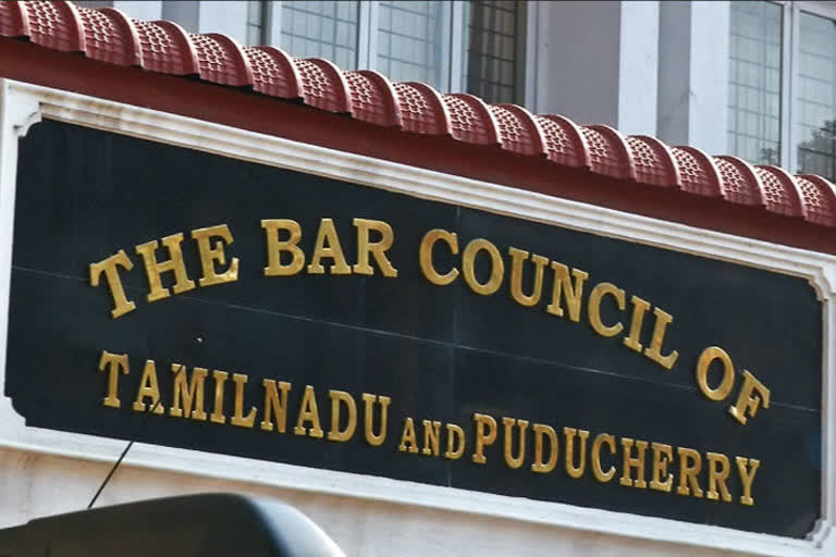 Tamilnadu puduchery Bar council urge special camp for advocates