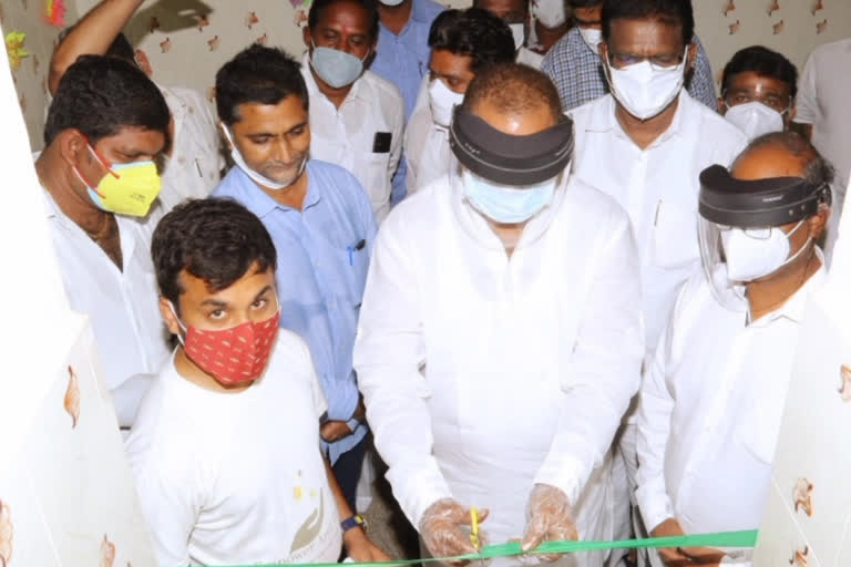 30 beds inaugurated by mla brahmanaidu