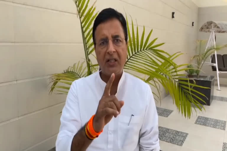 randeep surjewala farmers lathicharge hisar