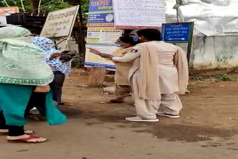 Video of girls and female police