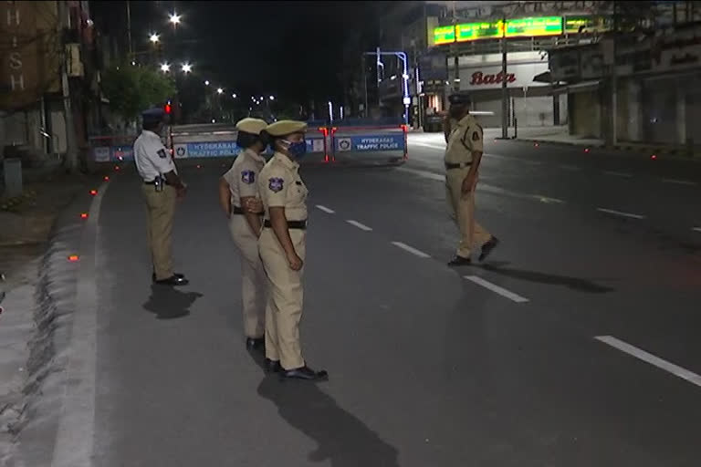 hyderabad lockdown, lock down in hyderabad