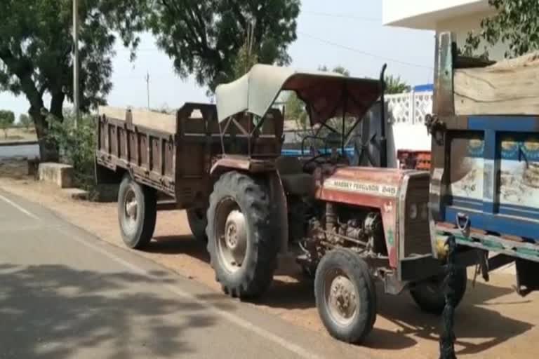 टोंक में अवैध बजरी, Illegal gravel in Tonk