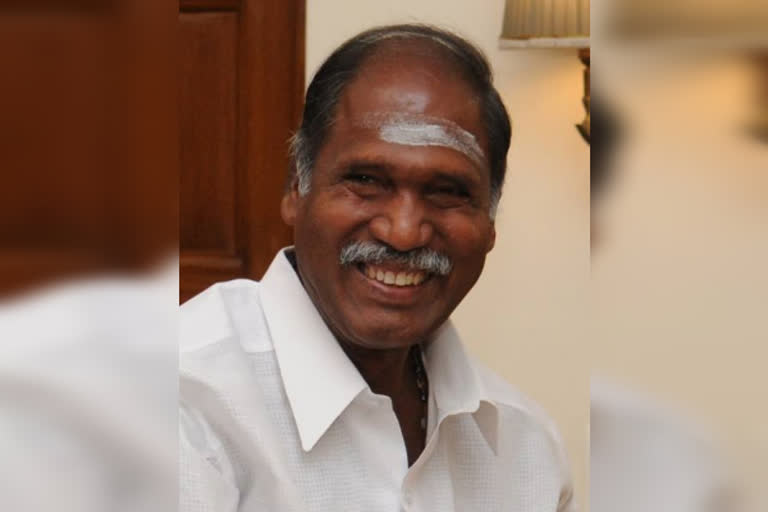 pudhucherry chief minister Rangasamy recovers from corona