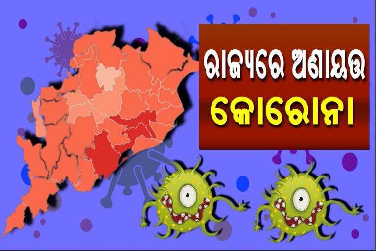 ଥମୁନି ସଂକ୍ରମଣ, ଦିନକରେ 10,757 ପଜିଟିଭ ଚିହ୍ନଟ