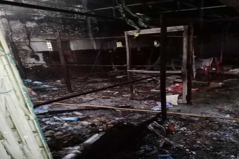 Loss of 15 lacs due to fire