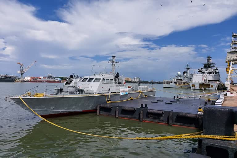 Navy hands over decommissioned attack craft  decommissioned attack craft to Kerala govt  attack craft to Kerala govt  The attack craft (IN FAC) T-81  Port Museum alappuzha  Alappuzha Heritage Project  ആലപ്പുഴയിലേക്കുള്ള കപ്പൽ  ആലപ്പുഴ പൈതൃക പദ്ധതി  ആലപ്പുഴ പോർട്ട് മ്യൂസിയം  thomas isaac