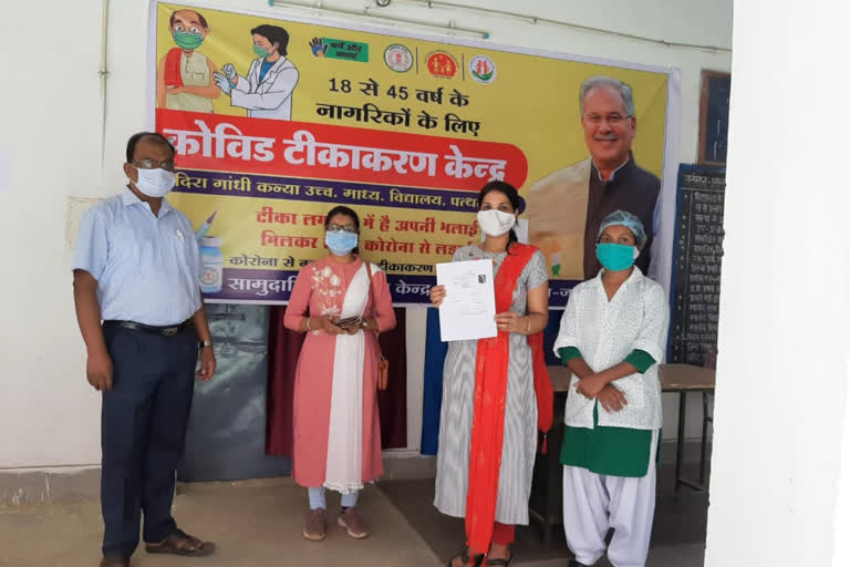 Three new vaccination centers open in Jashpur