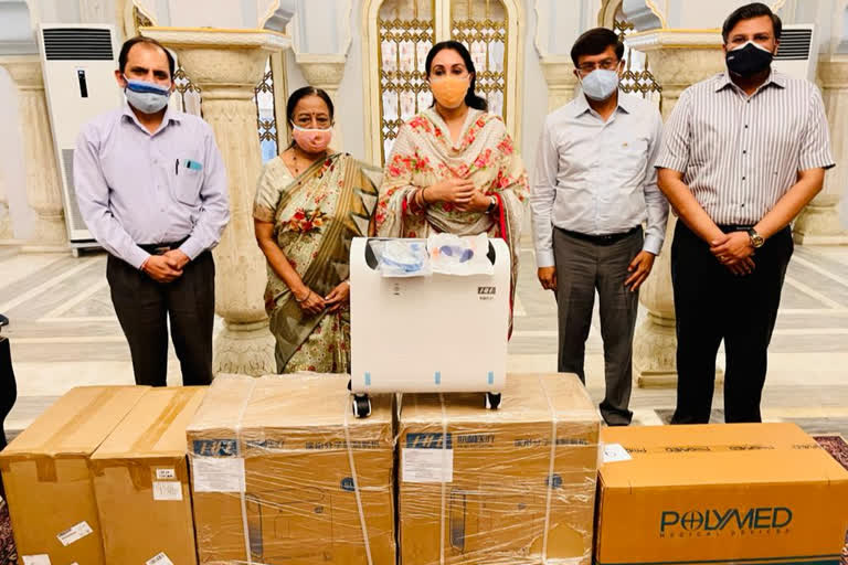 भारतीय उद्योग परिसंघ, MP Dia Kumari , Oxygen concentrator