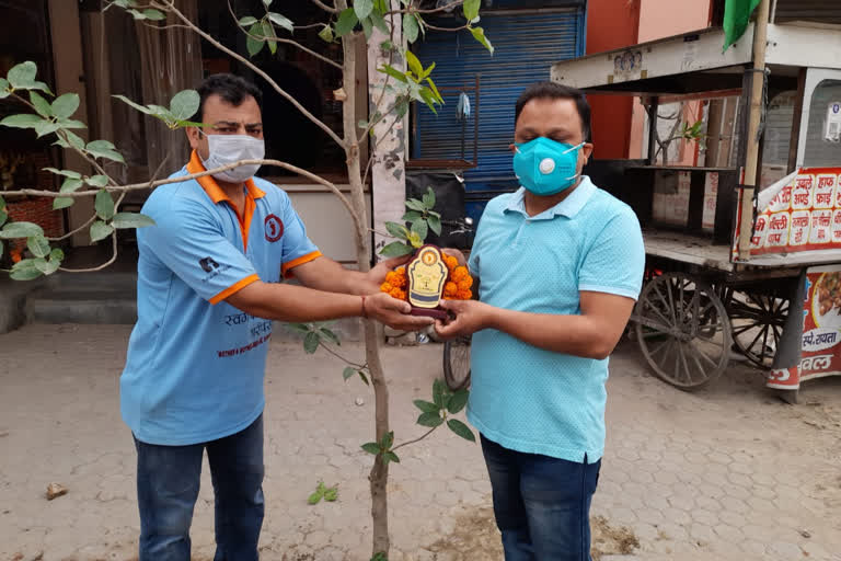 pahal ek prayaas ngo initivation of tree plantation in modinagar ghaziabad