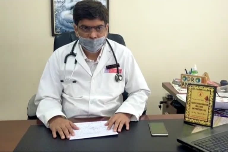 Dr. OP Anand told the Deputy Commissioner to shift corona patients in seraikela