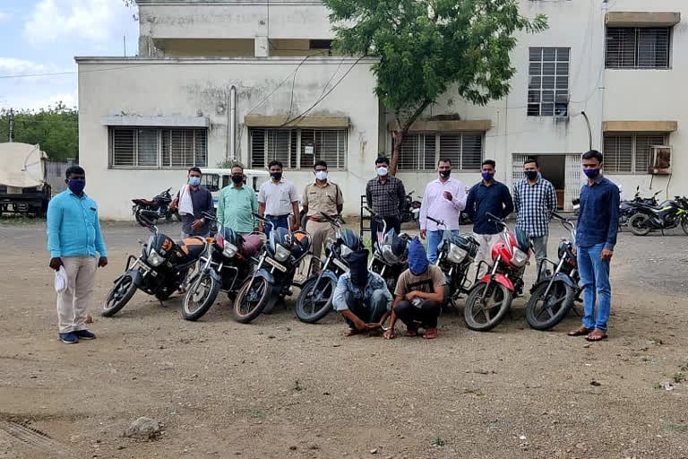 Motorcycle thieves arrested in Hingoli
