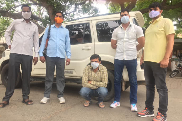 The main accused of black marketing of Remdesivir injection arrested in Bhiwani