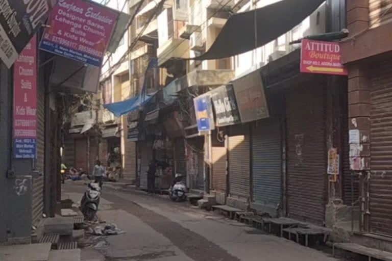 mehrauli market lockdown