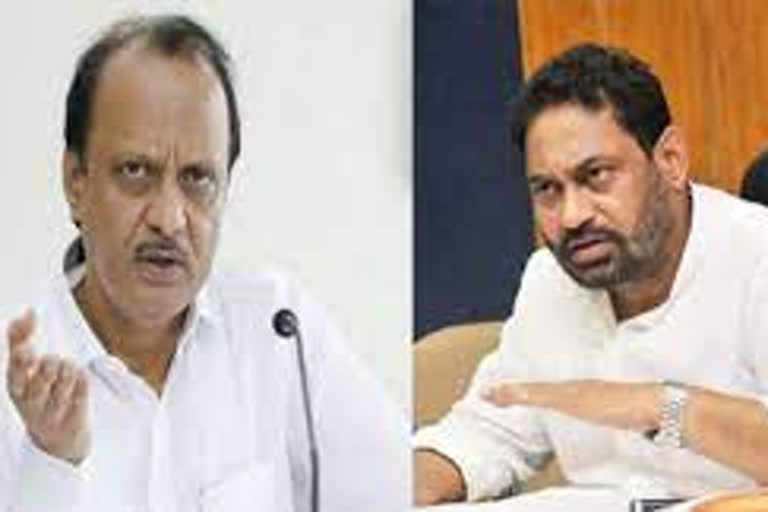 ajit pawar  nitin raut clashes