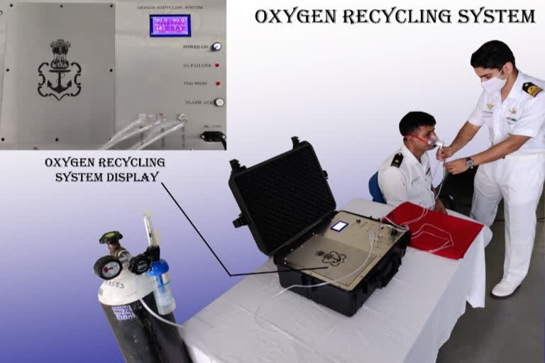 Indian Navy's Oxygen recycling system to mitigate Oxygen crisis