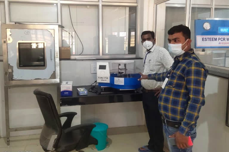 RTPCR test in Chhattisgarh