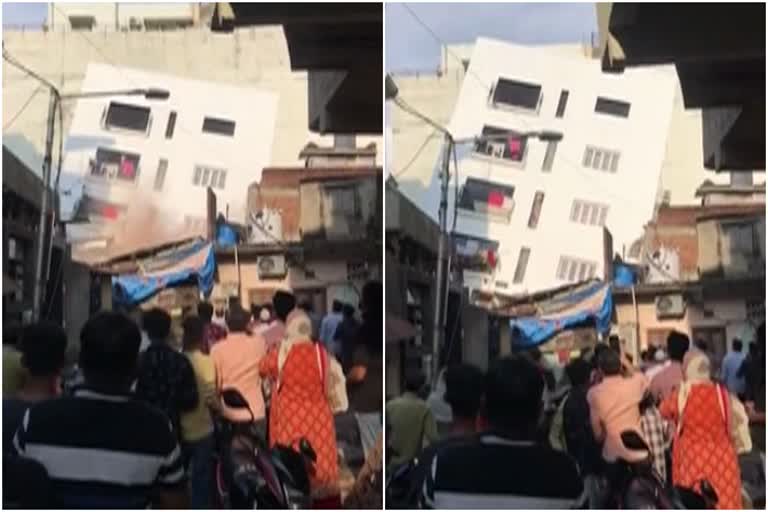 Five storey building collapses