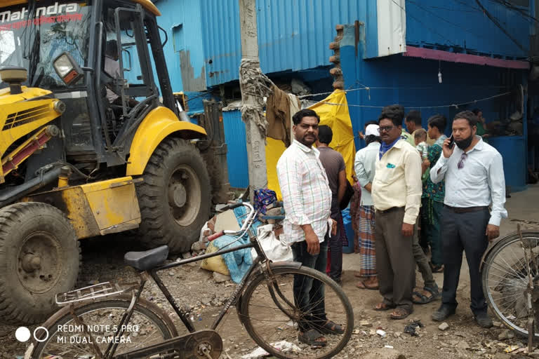 gutter was cleaned after the warning by president of the hifazat group