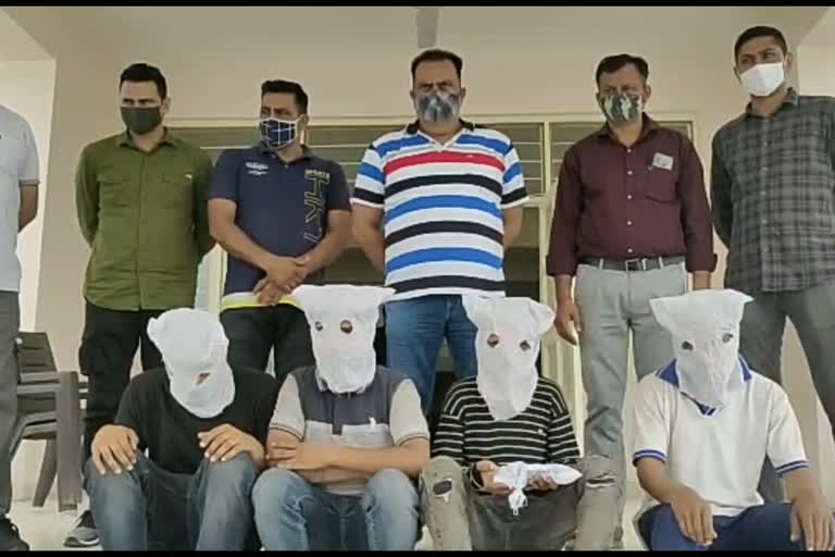 gangster Mukim Kala Gang arrest karnal