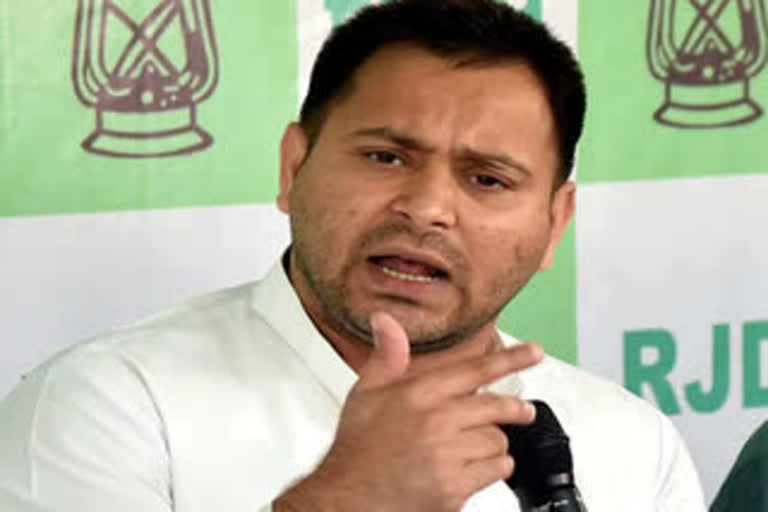 tejashwi yadav demands nitish kumar