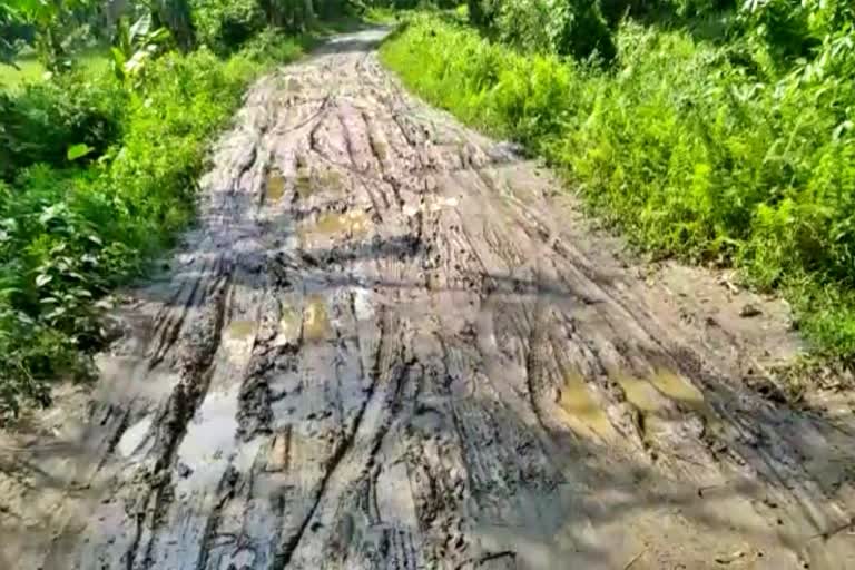 majuli road poor condition