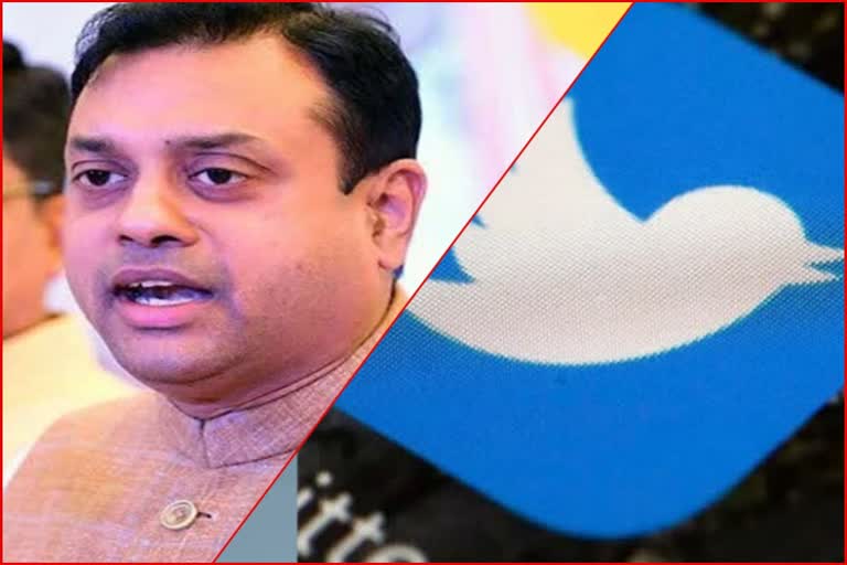 Twitter took action on a tweet by Sambit Patra