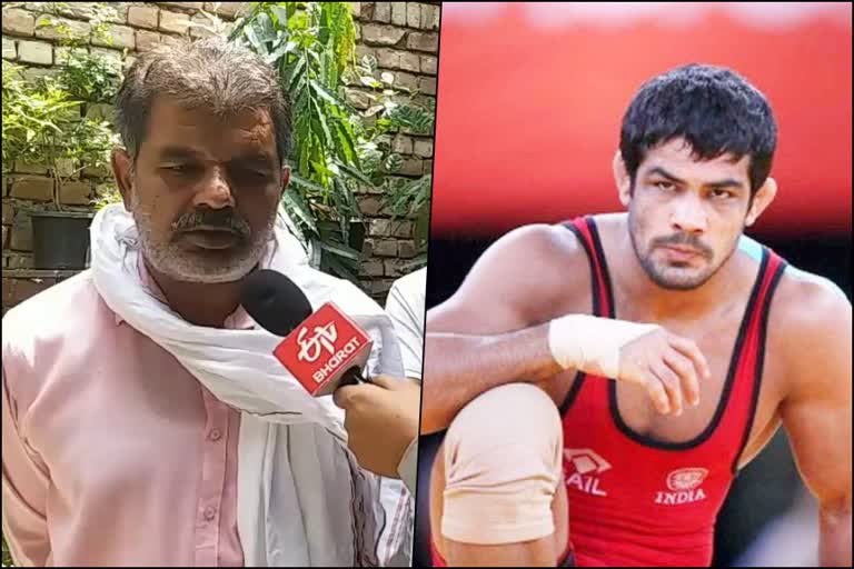 wrestler sagar family accused politicians