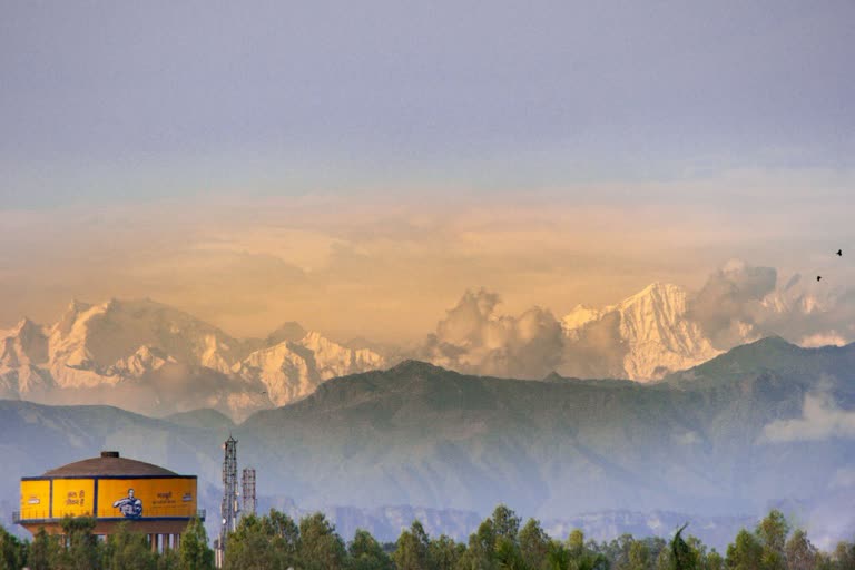 Himalaya begins to appear from Saharanpur