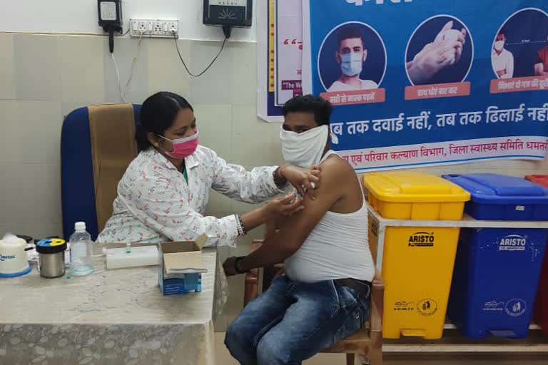 Corona vaccination slows down in Dhamtari