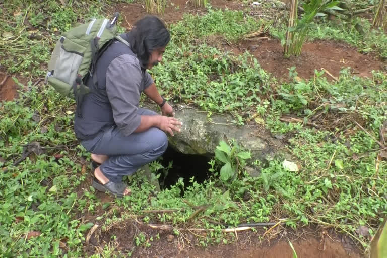 stone age  great stone age  മഹാശിലാ യുഗം  Remains of history  historical remains  ഉടുമ്പൻചോലയിൽ മഹാശിലാ സ്മാരകങ്ങൾ  Underground tombs  ഭൂഗർഭ ശവക്കല്ലറ  Underground tombs in idukki