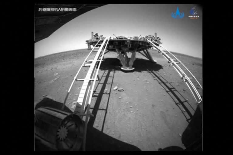 China's 1st Mars rover