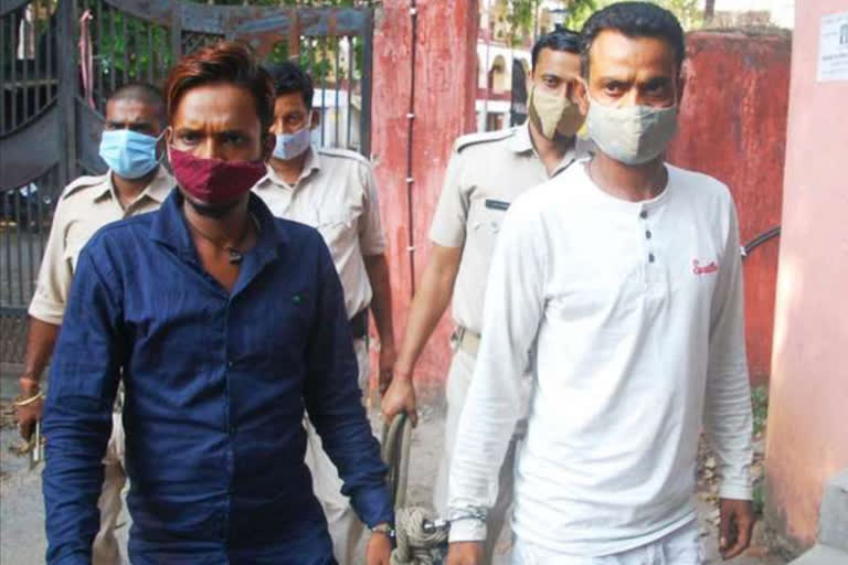 two accused of lala khan murder case were sent to jail in dhanbad