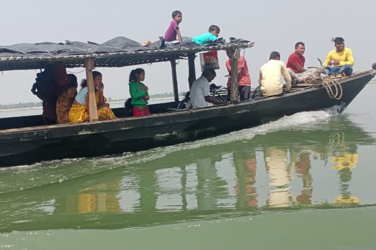 Flood situation in laika dadhiya