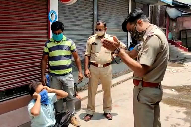 some people arrested at islampur as they violate lockdown like restrictions