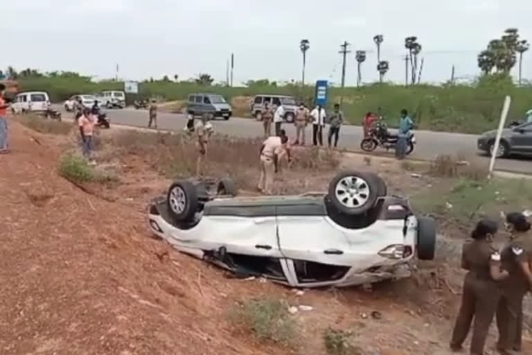 2 dead in pudukotai mathur accident