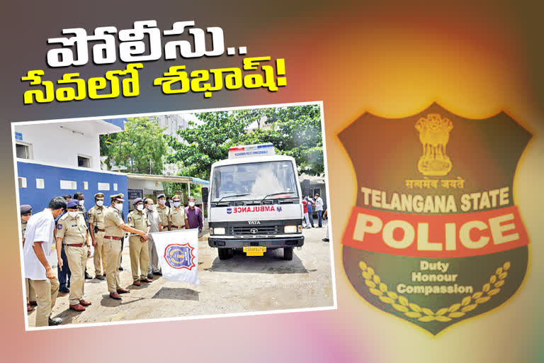 police-helping-centers-for-corona-patients-in-telangana