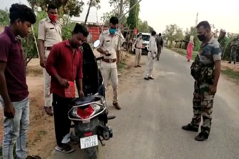 check post in rural areas in ranchi