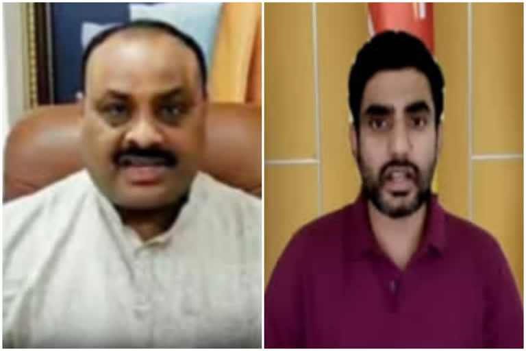 tdp leaders on achennaidu, lokesh on BC janarthan arrest