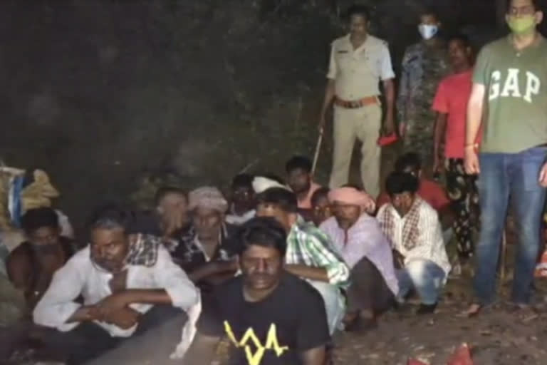 Major action by police against illegal mining in Dhanbad