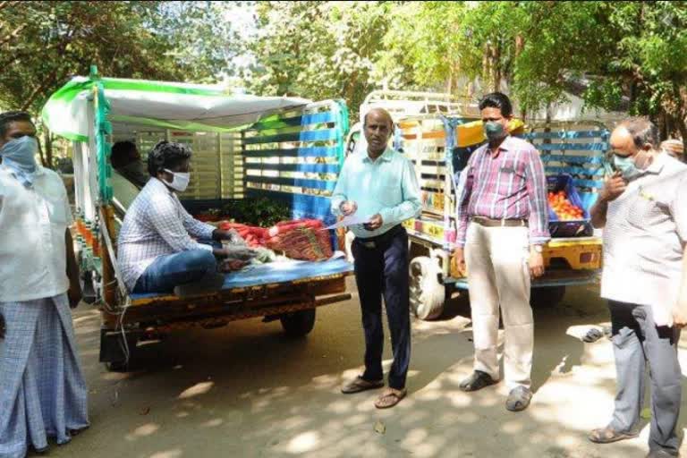 Vegetable sale